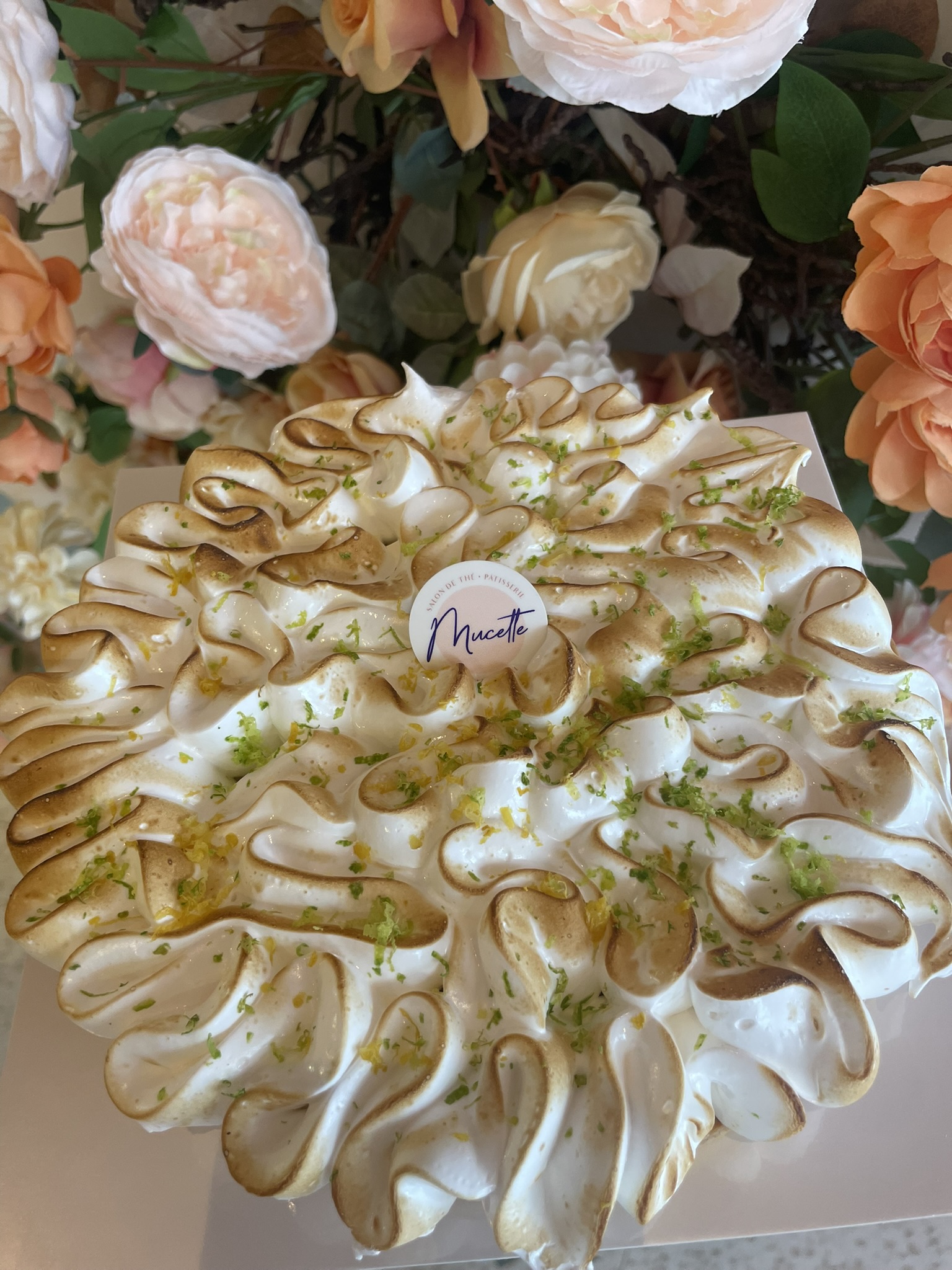 La tarte au citron meringuée pour 8 personnes